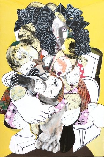 Woman in the armchair par Pascal Marlin