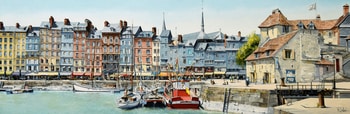 Honfleur by Roger Bailleul