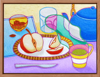 Apples In The Afternoon by Lisa Nooin