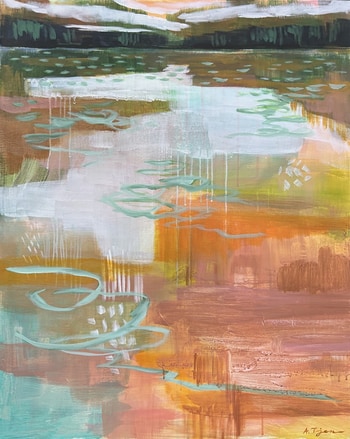 Tangerine Glow II par Alissa Kim Tjen