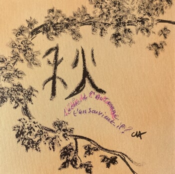 L'écho de l'automne, t'en souvient-il ? by Catherine Hoang