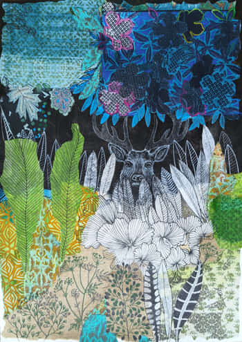 Apparition XI von Cécile Duchêne-Malissin