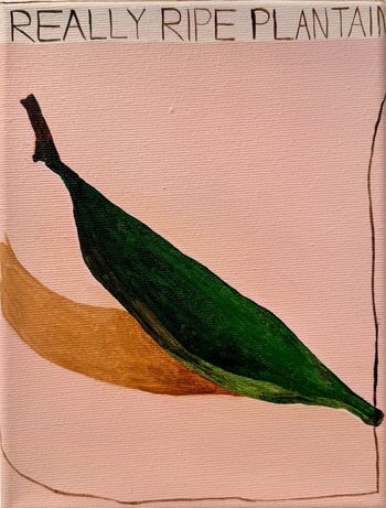 really ripe plantain von Leila Lallali