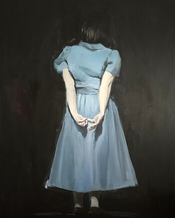 Bluest dress von Elina Evstig