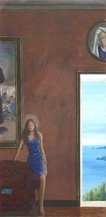 C’était un après midi torride chez Sergio, on avait sans doute abusé du "Vega sicilia" et c'est en rentrant dans le grand hall que j'ai cru apercevoir la fille que nous aurions pu avoir. par François Pagé