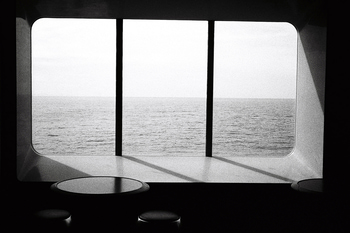 On the boat by Lise Hébuterne