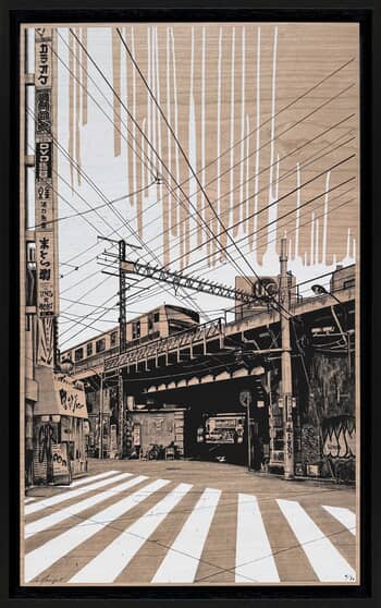 Alone in Tokyo by Laurent Minguet