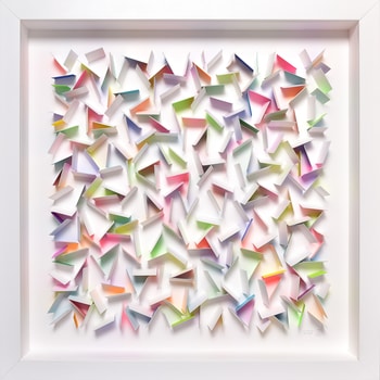 Colorful Rain - 06 by Olga Skorokhod