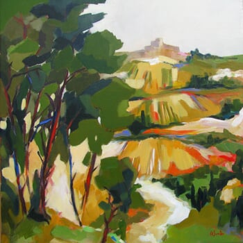 Near Carcassonne by Jean-Noël Le Junter