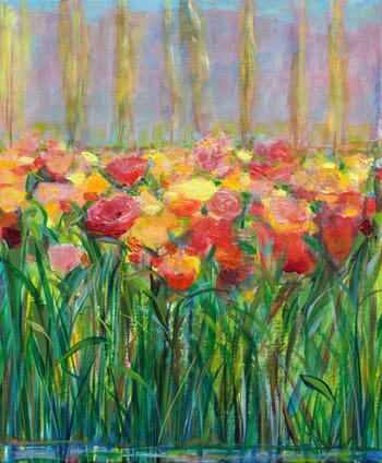 Mais reste, aimable printemps car trop vite tu t’éclipses ! Nous n'avons jamais trop de cœur, vraiment. von François Pagé