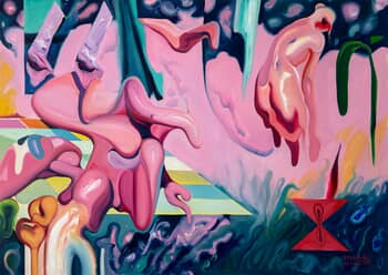 Henry Moore Girls, in the Green von Maxim Fomenko