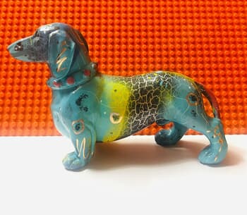 Teckel dog pop art by ART'MONY