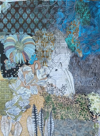 Dissimulation IX by Cécile Duchêne-Malissin