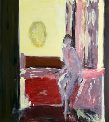 After Sickert's Mornington Crescent Nude, 1908 von Adam Reid