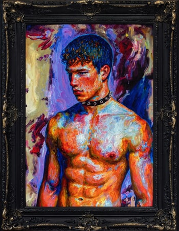 Collared Boy by Oleksandr Balbyshev