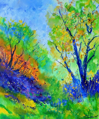 Light in the wood  von Pol Ledent