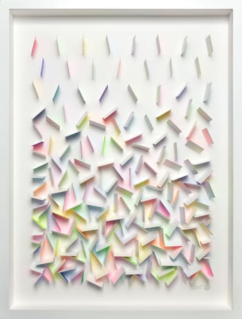 Colorful Rain - 06 by Olga Skorokhod