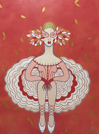 Red ballet von Diana Rosa