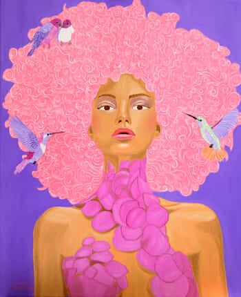 Ether rose par Victoria Stagni