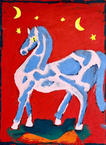 Firehorse No. I by Katharina Obermaier