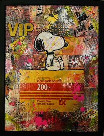 Snoopy the star  by ART'MONY