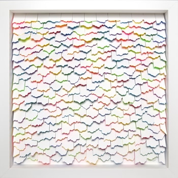 Colorful Cascade von Olga Skorokhod