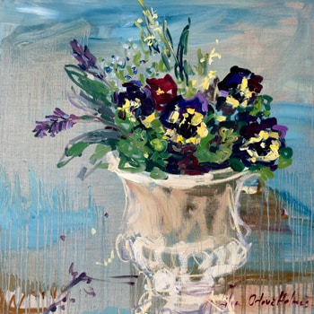 Spring planter by Lilia Orlova-Holmes