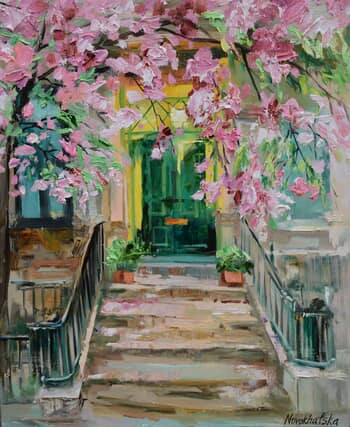Entrée fleurie von Olga Novokhatska
