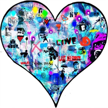 Heart LOVE DIE CUT 2 by Morgan Paslier