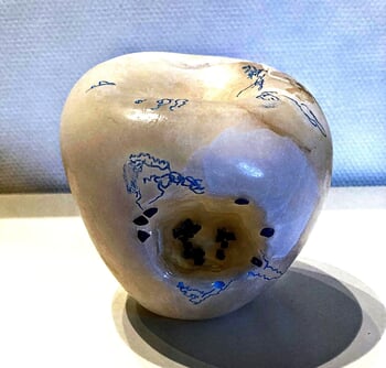 Pomme bleue par Catherine Hoang