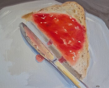 Jammy triangle by Rosemary Burn