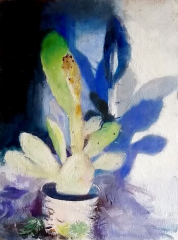 Night cacti by Rosemary Burn