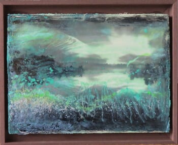 Dunkelgrün by Renate Fäth