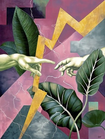 TRIBUTE TO MICHELANGELO by HOLLY WATT