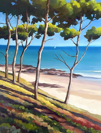 Pins sur mer par Alice Roy