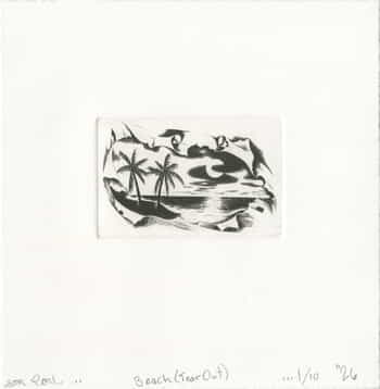 Beach (Tear Out) by Sean Pearl