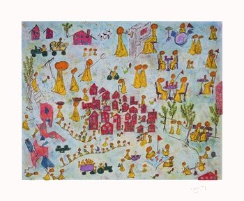 UN DÉJEUNER SUR L'HERBE by Marc Laffolay