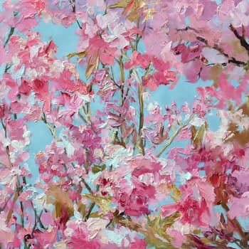 Arbre Fleuri by Olga Novokhatska