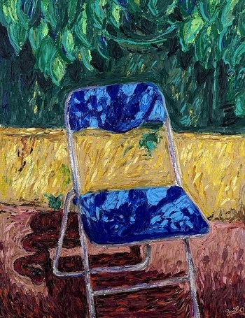 La chaise de mon frère par Gaël Caron