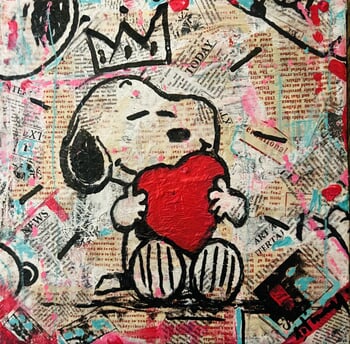 Snoopy, The King of the love by ART'MONY