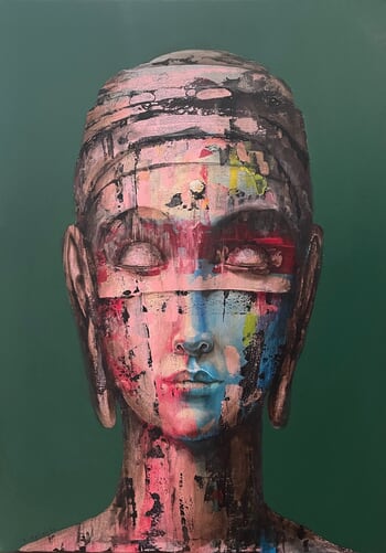 Buddha 10 by Fabien Delaube