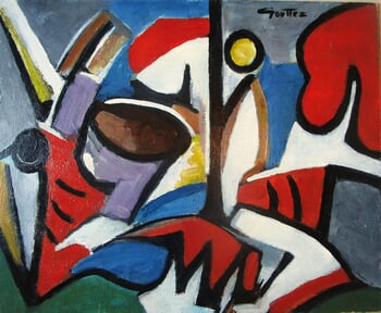 Abstraction Lyrique N°20 par Michel de Gouttes