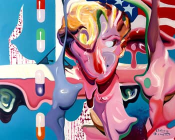 "I miss you Marilyn Monroe 26" von Maxim Fomenko