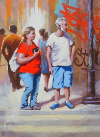 Les touristes von Sylvie Julkowski-Egard