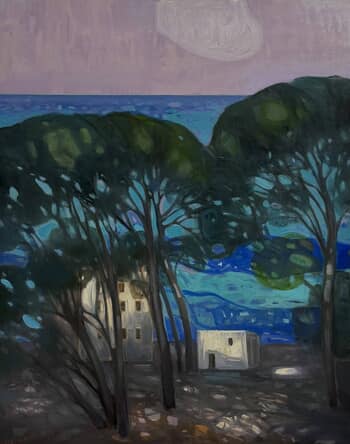 A travers les pins par Virginie Bastié