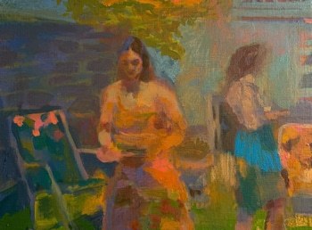 Mother's Load, a garden in June von Caroline Cornelius
