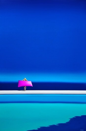 Le Silence de l'Eau 120 x 80 von Hugo Pondz