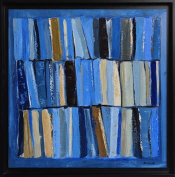 Lecture en bleu majeur par Sophie Dumont