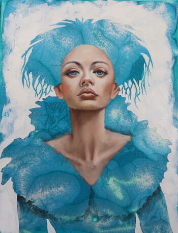Bleu intérieur par Sylvie Julkowski-Egard