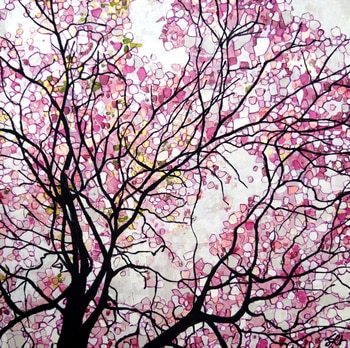Arbre en fleurs par Sophie Cantou